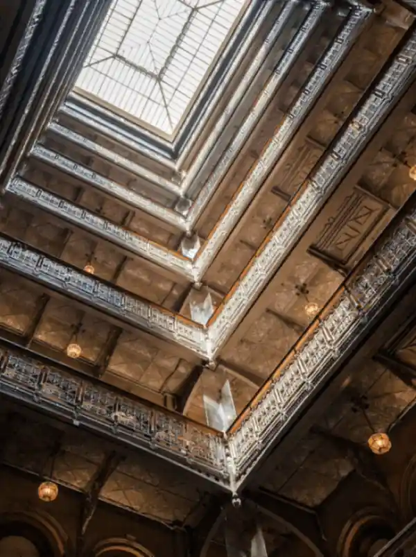 Interior view of The Beekman Hotel