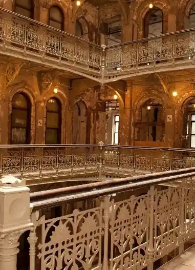 Picture show the corridor of The Beekman Hotel